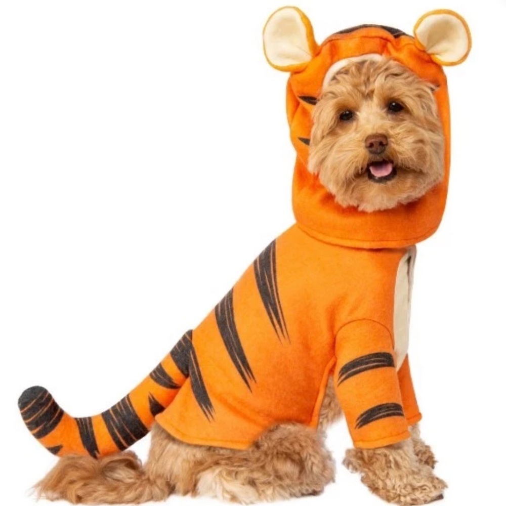 Disney x Rubie’s Winnie the Pooh “Tigger” Dog Costume Size large